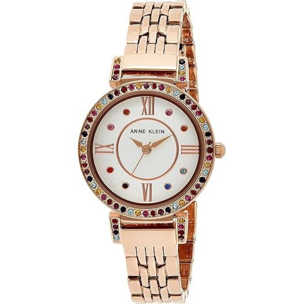 Anne Klein Premium Crystal Accented Bracelet Ladies Watch
